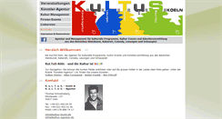 Desktop Screenshot of kultus-koeln.de